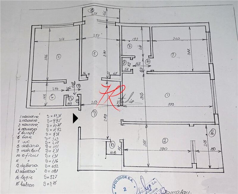 Tei vanzare apartament 4 camere